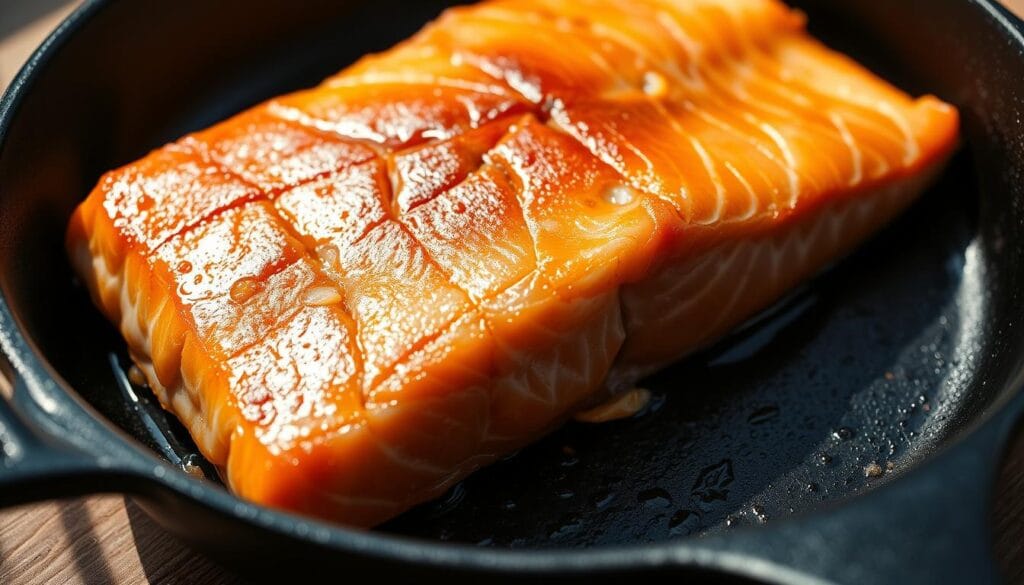 Crispy Salmon Skin Cooking Technique