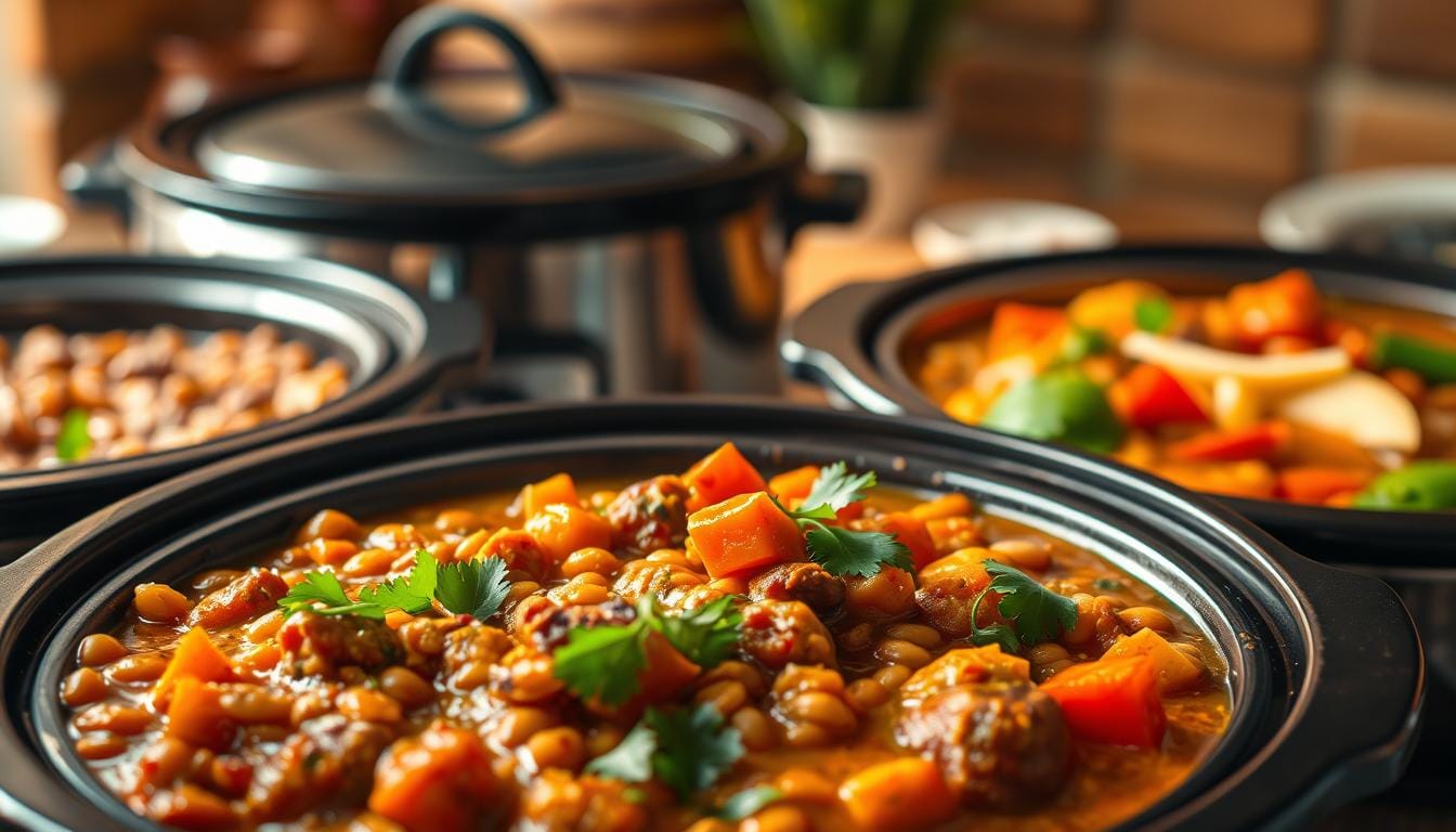 Global Veggie Slow Cooker Meals