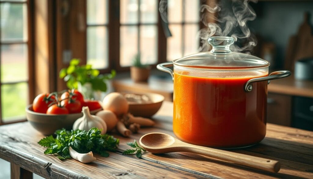 Homemade Tomato Soup Recipe