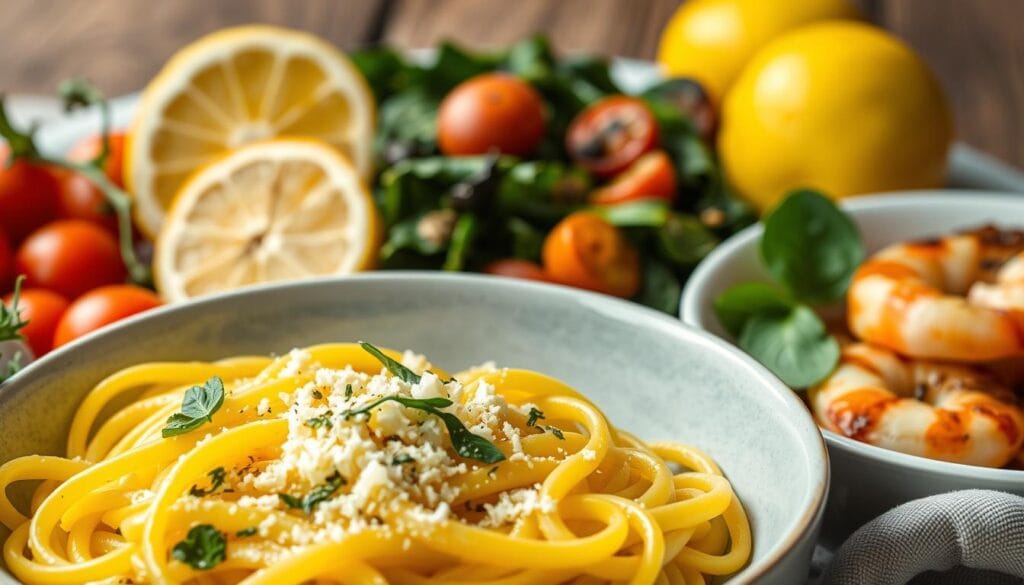Lemon Pasta Dishes Variations