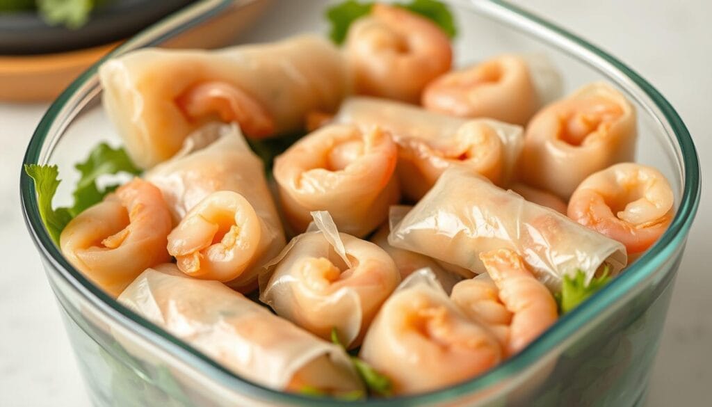 Shrimp Spring Rolls Storage Tips