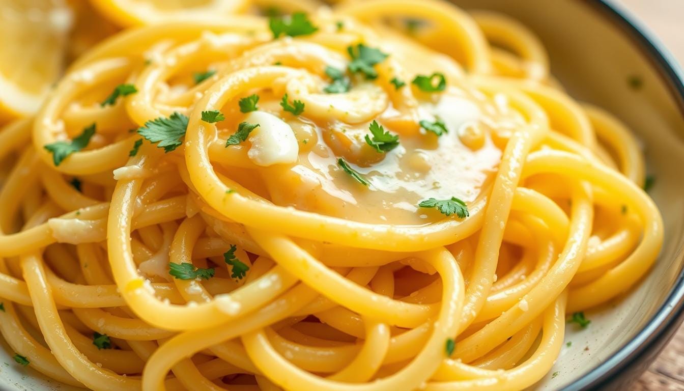 garlic lemon pasta
