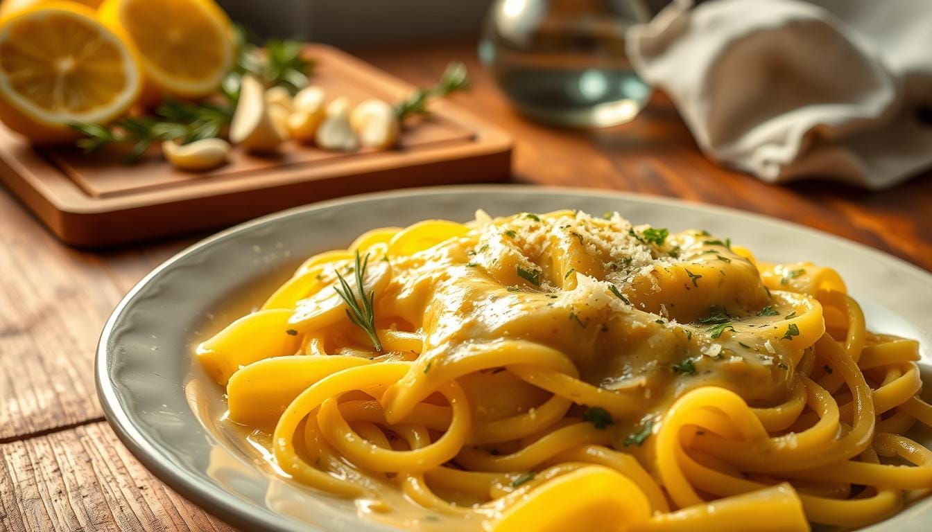 lemon garlic pasta sauce